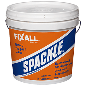sparkle for filling holes in wall